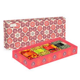Vaadi Herbal Classic Fruit Collection - 4 Premium Herbal Handmade Soap Gift Box 75 gms x 4